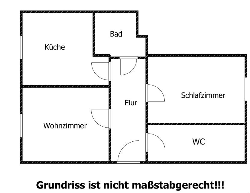 Wohnung zur Miete 280 € 2 Zimmer 49,6 m²<br/>Wohnfläche 2.<br/>Geschoss Spreetal 11 Großpostwitz Großpostwitz 02692