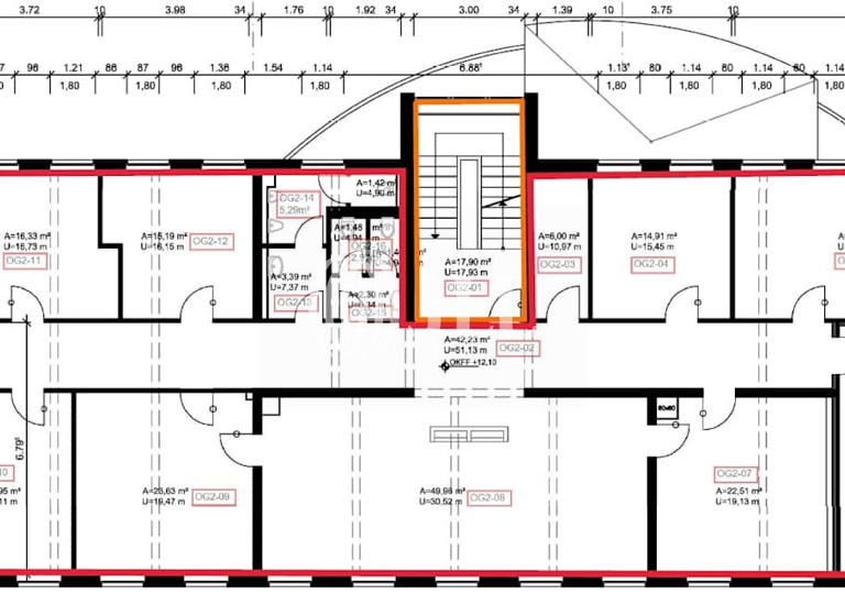 Bürofläche zur Miete 11,57 € 560 m² Bürofläche teilbar ab 272 m² Heimfeld Hamburg 21079