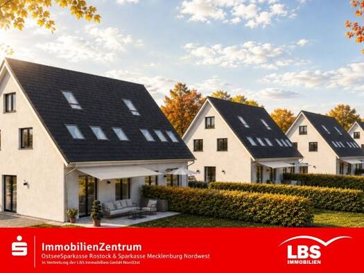 Doppelhaushälfte zum Kauf - Erstbezug provisionsfrei 399.000 € 4 Zimmer 110 m² 278 m² Grundstück Neu Roggentin Broderstorf 18184