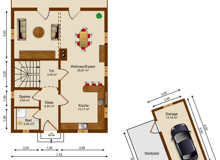 Einfamilienhaus zum Kauf 595.000 € 5 Zimmer 114 m²<br/>Wohnfläche 599 m²<br/>Grundstück Stadl Vilgertshofen / Stadl 86946