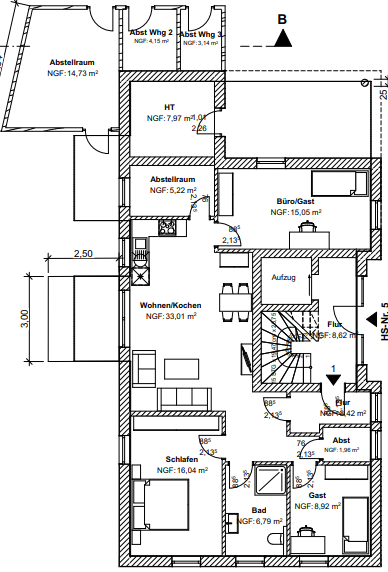 Terrassenwohnung zum Kauf provisionsfrei 379.900 € 4 Zimmer 92,9 m²<br/>Wohnfläche EG<br/>Geschoss Krokusstr. 5 Cloppenburg Cloppenburg 49661