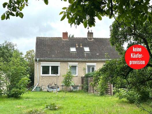 Doppelhaushälfte zum Kauf provisionsfrei 85.000 € 4 Zimmer 68 m² 1.183 m² Grundstück Gellendin Anklam 17389