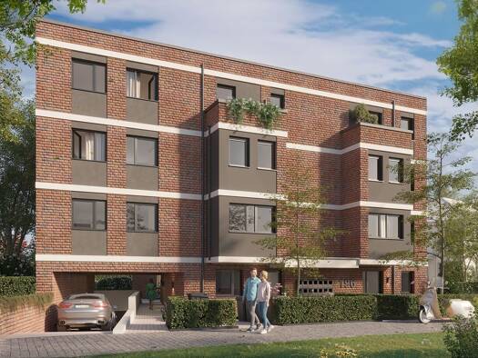 Wohnung zum Kauf - Neubau 499.350 € 3 Zimmer 74,2 m² 2. Geschoss Holsteiner Chaussee 196 Schnelsen Hamburg 22457