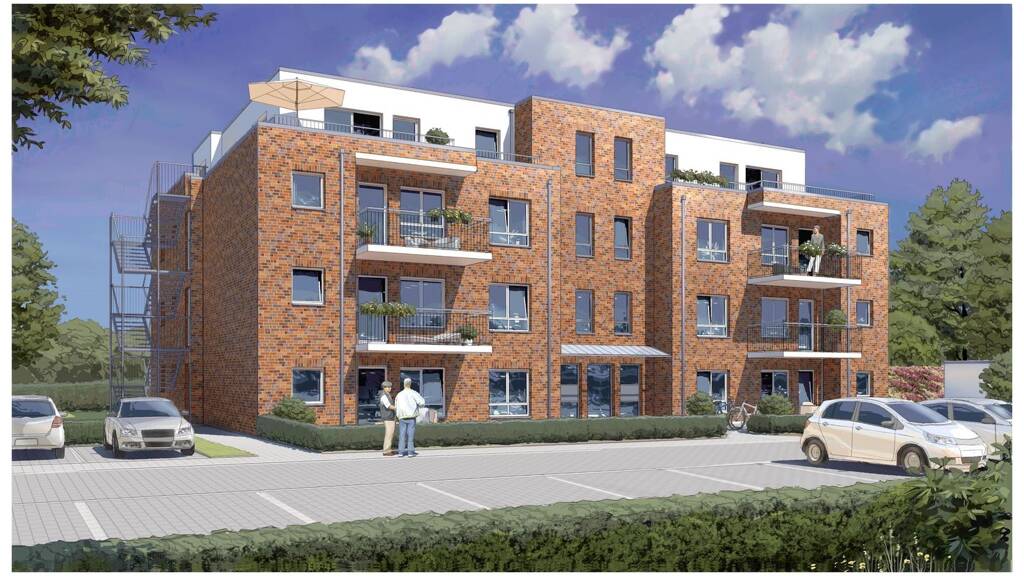 Terrassenwohnung zum Kauf provisionsfrei 329.000 € 2 Zimmer 74,3 m² EG Ostlandstraße 38 Schwanewede 28790