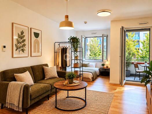 Wohnung zum Kauf 349.000 € 1 Zimmer 41 m² EG Gallus Frankfurt am Main 60326