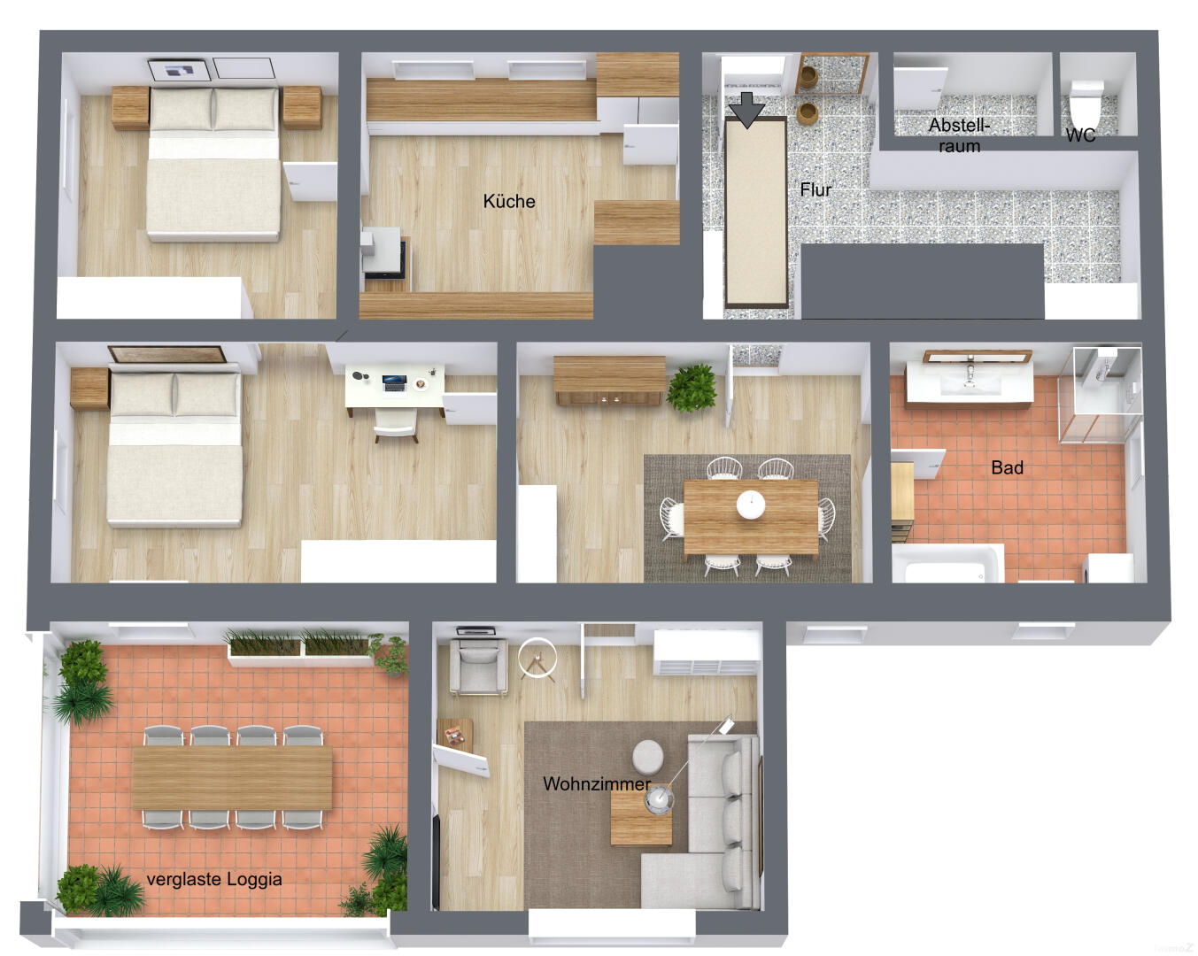 Wohnung zum Kauf 324.500 € 5 Zimmer 119,1 m²<br/>Wohnfläche Gratwein-Straßengel 8111