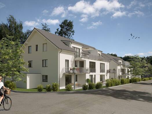 Penthouse zum Kauf - Erstbezug provisionsfrei 398.500 € 3,5 Zimmer 101 m² 2. Geschoss Lerchenstrasse 7 Lottstetten 79807