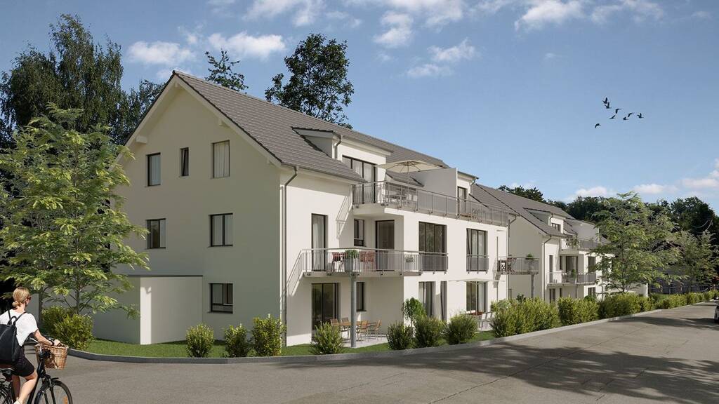 Penthouse zum Kauf - Erstbezug provisionsfrei 398.500 € 3,5 Zimmer 101 m² 2. Geschoss Lerchenstrasse 7 Lottstetten 79807