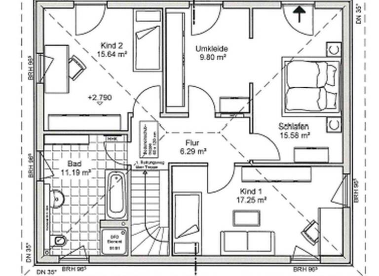 Villa zur Miete 2.390 € 5,5 Zimmer 198 m² 560 m² Grundstück frei ab 01.07.2026 Borkwalde 14822