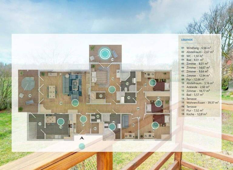 Einfamilienhaus zum Kauf provisionsfrei 380.000 € 8 Zimmer 230 m² 5.200 m² Grundstück Grambow 17322