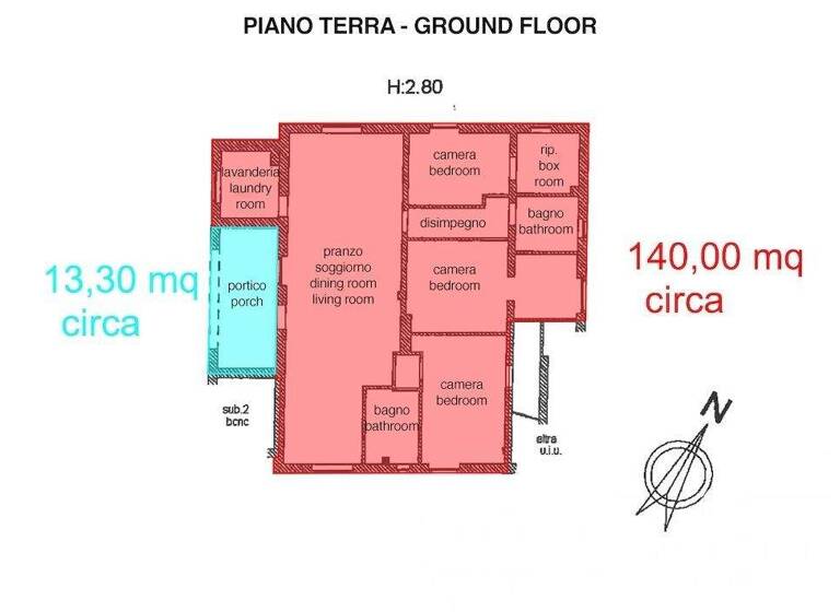 Bauernhaus zum Kauf 470.000 € 8 Zimmer 140 m² 21.000 m² Grundstück Castiglione Del Lago 06061
