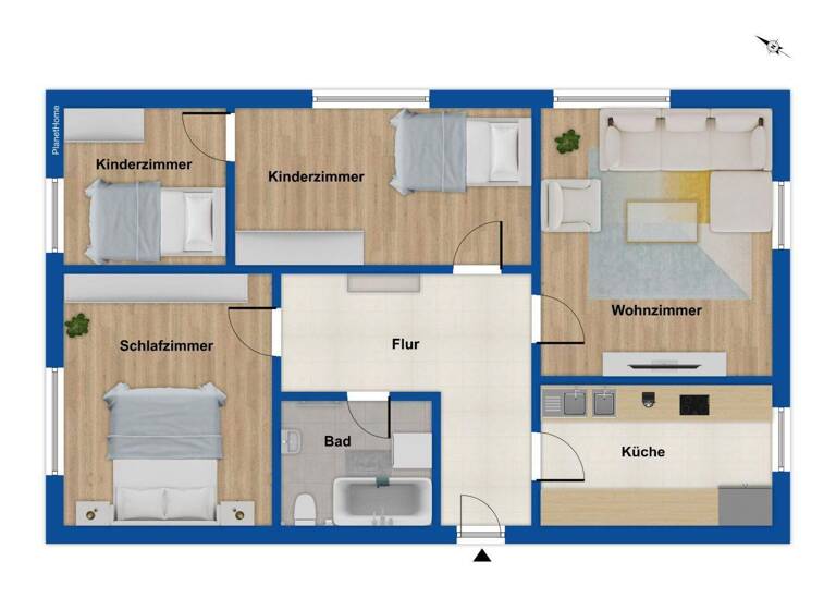 Wohnung zum Kauf 248.000 € 3,5 Zimmer 74 m² 1. Geschoss Hasenweiler Horgenzell 88263
