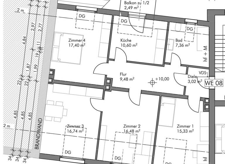 WG-Zimmer zum Kauf als Kapitalanlage geeignet 269.000 € 4 Zimmer 98,9 m² St Leonhard Nürnberg 90439