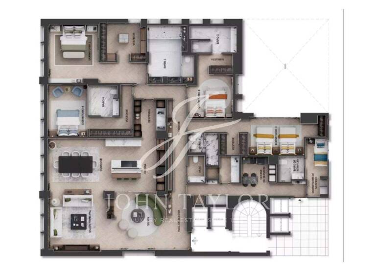 Studio zum Kauf provisionsfrei 5.709.000 € 339 m² 13. Geschoss Madrid 28006