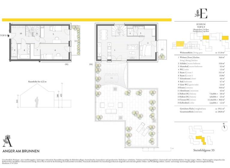Wohnung zum Kauf - Erstbezug 509.000 € 4 Zimmer 1. Geschoss Hollabrunn 2020