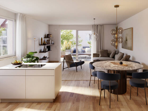 Penthouse zum Kauf - Neubau 729.500 € 4 Zimmer 105,8 m² Großingersheim Ingersheim / Großingersheim 74379