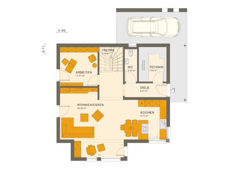 Einfamilienhaus zum Kauf 417.500 € 5 Zimmer 148,4 m²<br/>Wohnfläche 471 m²<br/>Grundstück Beckingen Beckingen 66701