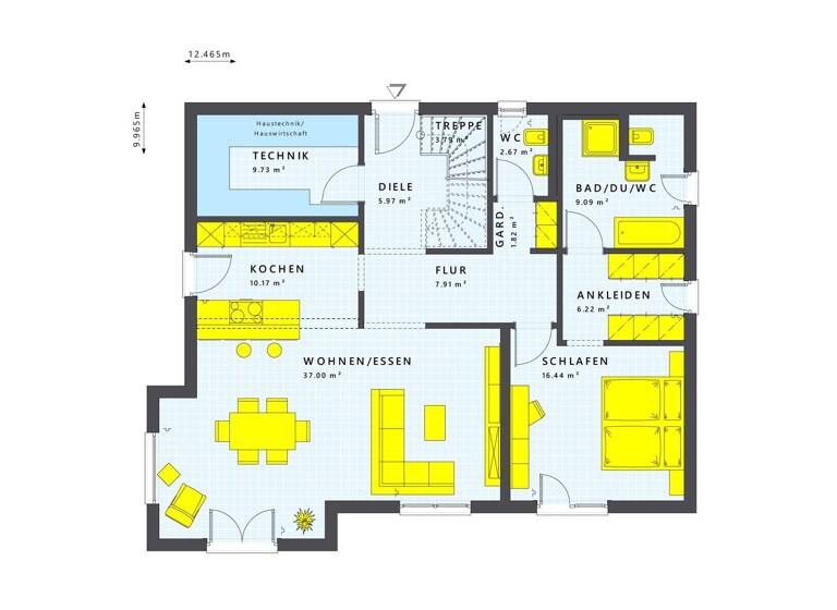 Einfamilienhaus zum Kauf - Neubau provisionsfrei 595.000 € 6 Zimmer 210 m²<br/>Wohnfläche 550 m²<br/>Grundstück Ramsel Lingen (Ems) 49811