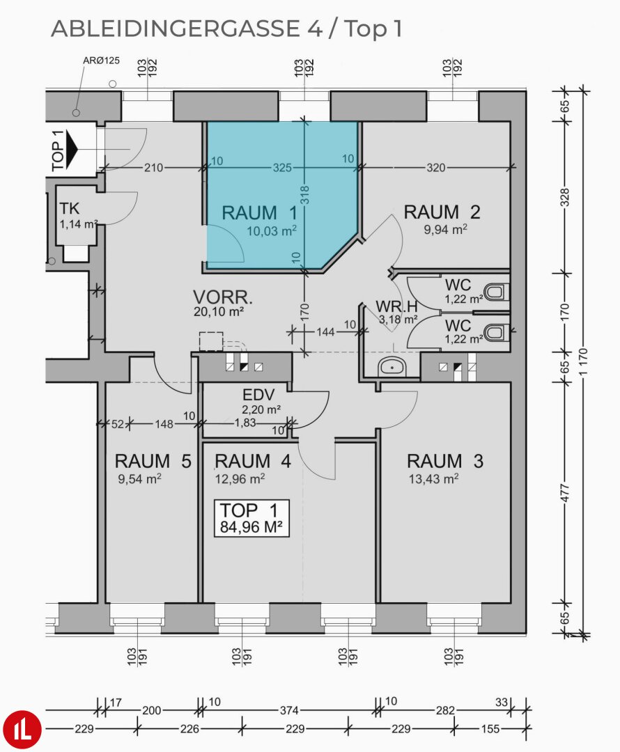 Büro-/Praxisfläche zur Miete 243 € 10 m²<br/>Bürofläche Schwechat 2320