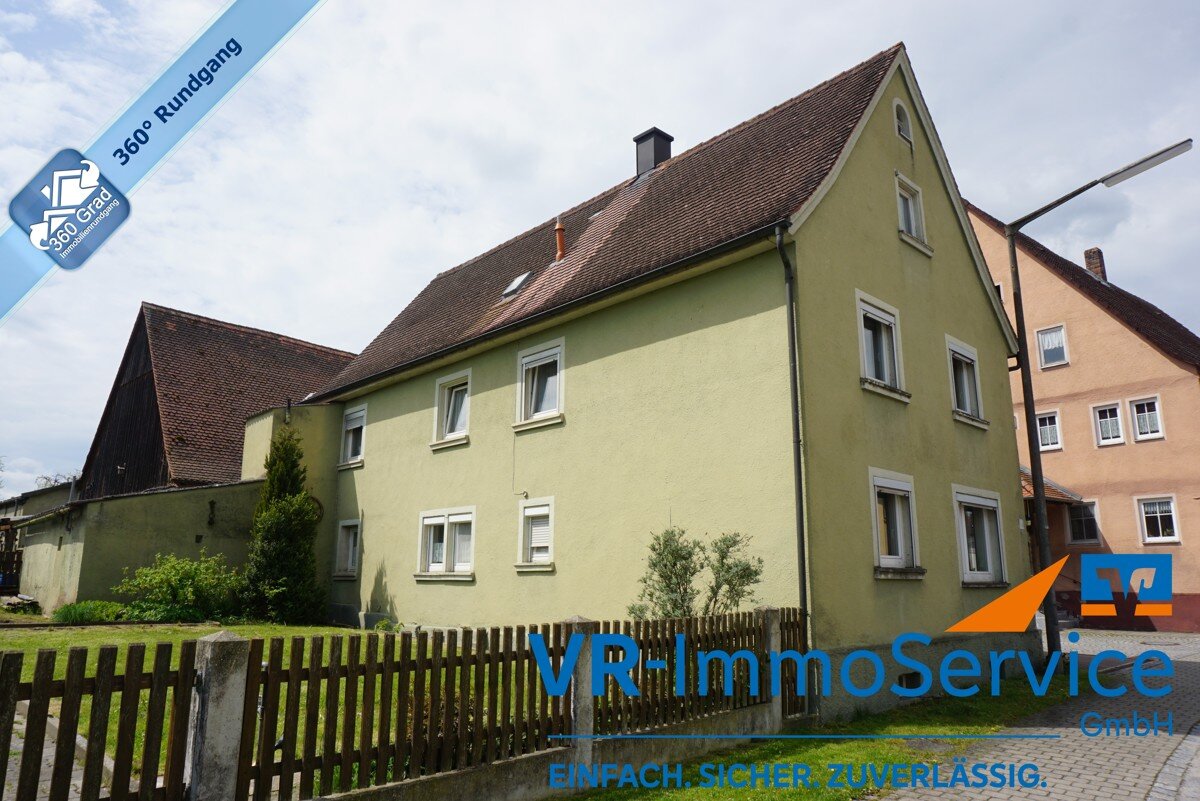 Einfamilienhaus zum Kauf 249.000 € 7 Zimmer 143 m²<br/>Wohnfläche 3.259 m²<br/>Grundstück Dombühl Dombühl 91601