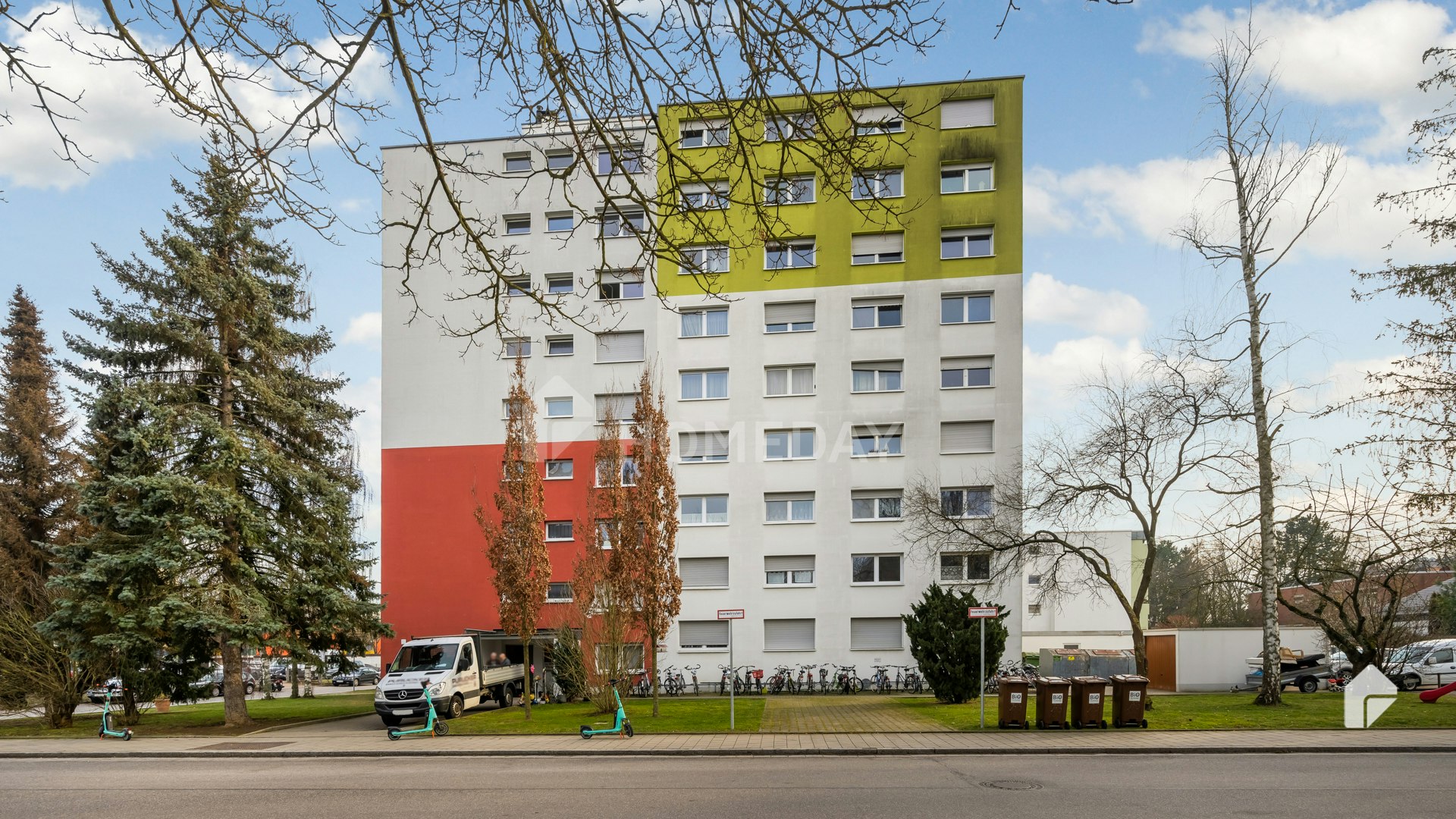 Wohnung zum Kauf 112.000 € 1 Zimmer 26,3 m²<br/>Wohnfläche 8.<br/>Geschoss Kasernenviertel - Benzstraße Regensburg 93055