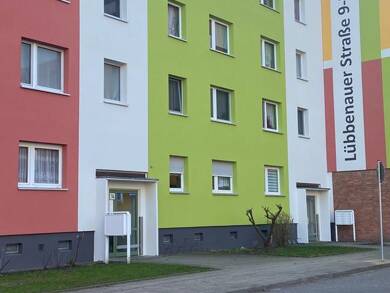Wohnung zur Miete 499 € 3 Zimmer 83 m² 4. Geschoss Lübbenauer Straße 15 Sachsendorf Cottbus 03048