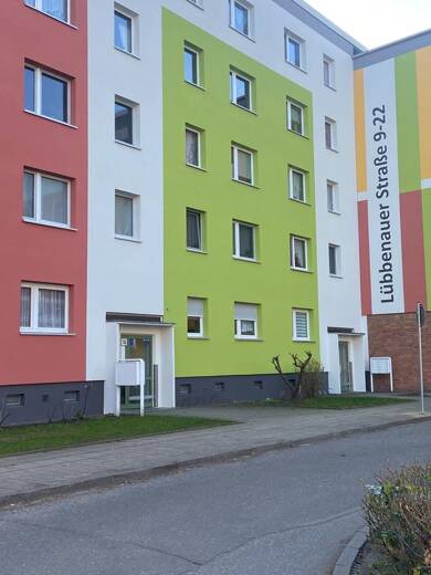 Wohnung zur Miete 499 € 3 Zimmer 83 m² 4. Geschoss Lübbenauer Straße 15 Sachsendorf Cottbus 03048