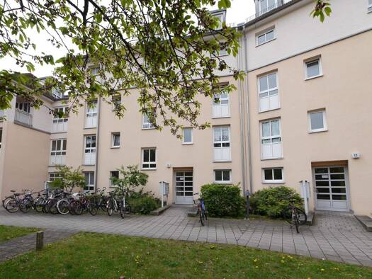 Wohnung zur Miete nur mit Wohnberechtigungsschein 490 € 1 Zimmer 44,9 m² 1. Geschoss Nördliche Stadtmauerstraße 14 Erlangen-Nord Erlangen 91054