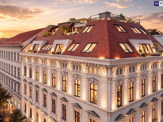 Penthouse zum Kauf - Erstbezug provisionsfrei 2.150.000 € 5 Zimmer 166,1 m² 6. Geschoss Hermanngasse Neubau 1070