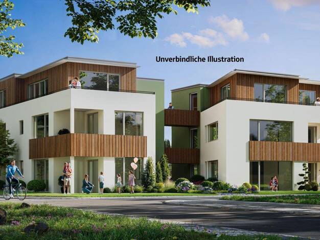 Wohnung zum Kauf - Erstbezug provisionsfrei 498.800 € 3,5 Zimmer 85 m² Hildrizhausen 71157