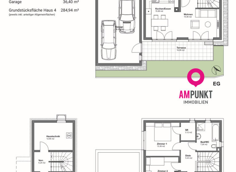 Doppelhaushälfte zur Miete 1.624 € 4 Zimmer 106,8 m² 284,9 m² Grundstück Sankt Georgen im Attergau 4880