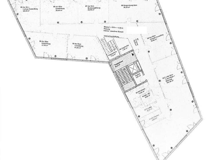 Bürofläche zur Miete 1.500 m² Bürofläche teilbar ab 500 m² Heilbronn 74074