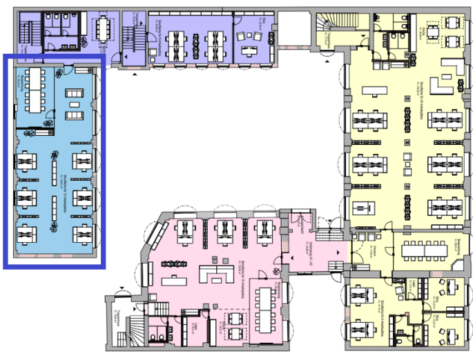 Bürofläche zur Miete provisionsfrei 16 € 132 m²<br/>Bürofläche ab 132 m²<br/>Teilbarkeit Eutritzsch Leipzig 04129