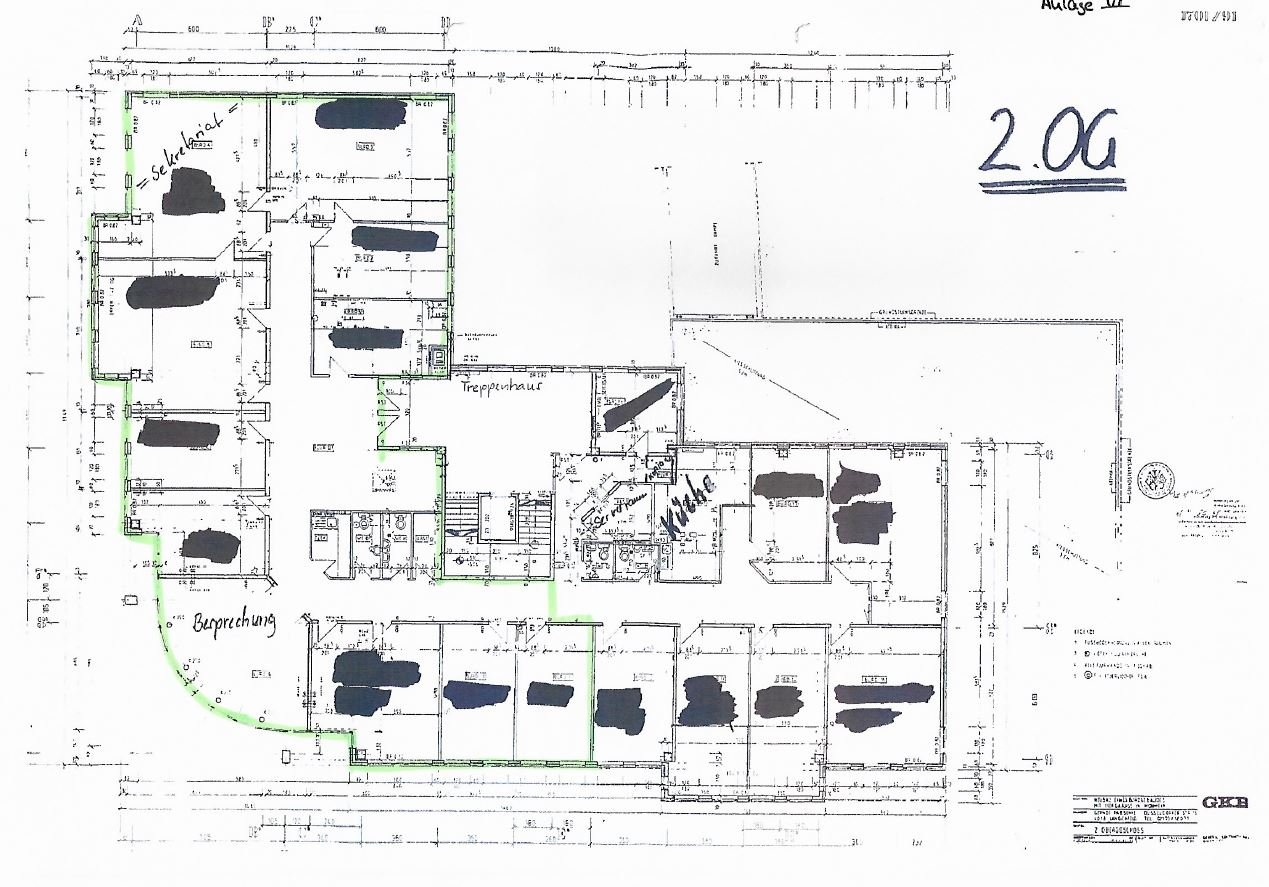 Bürofläche zur Miete provisionsfrei 12 € 500 m²<br/>Bürofläche Sandberg Monheim 40789