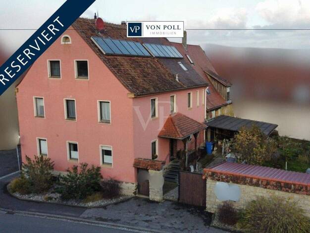 Einfamilienhaus zum Kauf 295.000 € 6 Zimmer 250 m² 472 m² Grundstück Kaltensondheim Biebelried / Kaltensondheim 97318