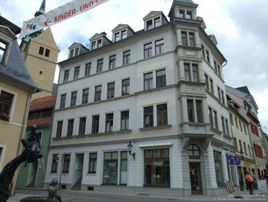Wohnung zur Miete 290 € 2 Zimmer 45 m² Dachgeschoss, EG frei ab 01.08.2025 Petersstraße 20a Petriviertel Freiberg 09599