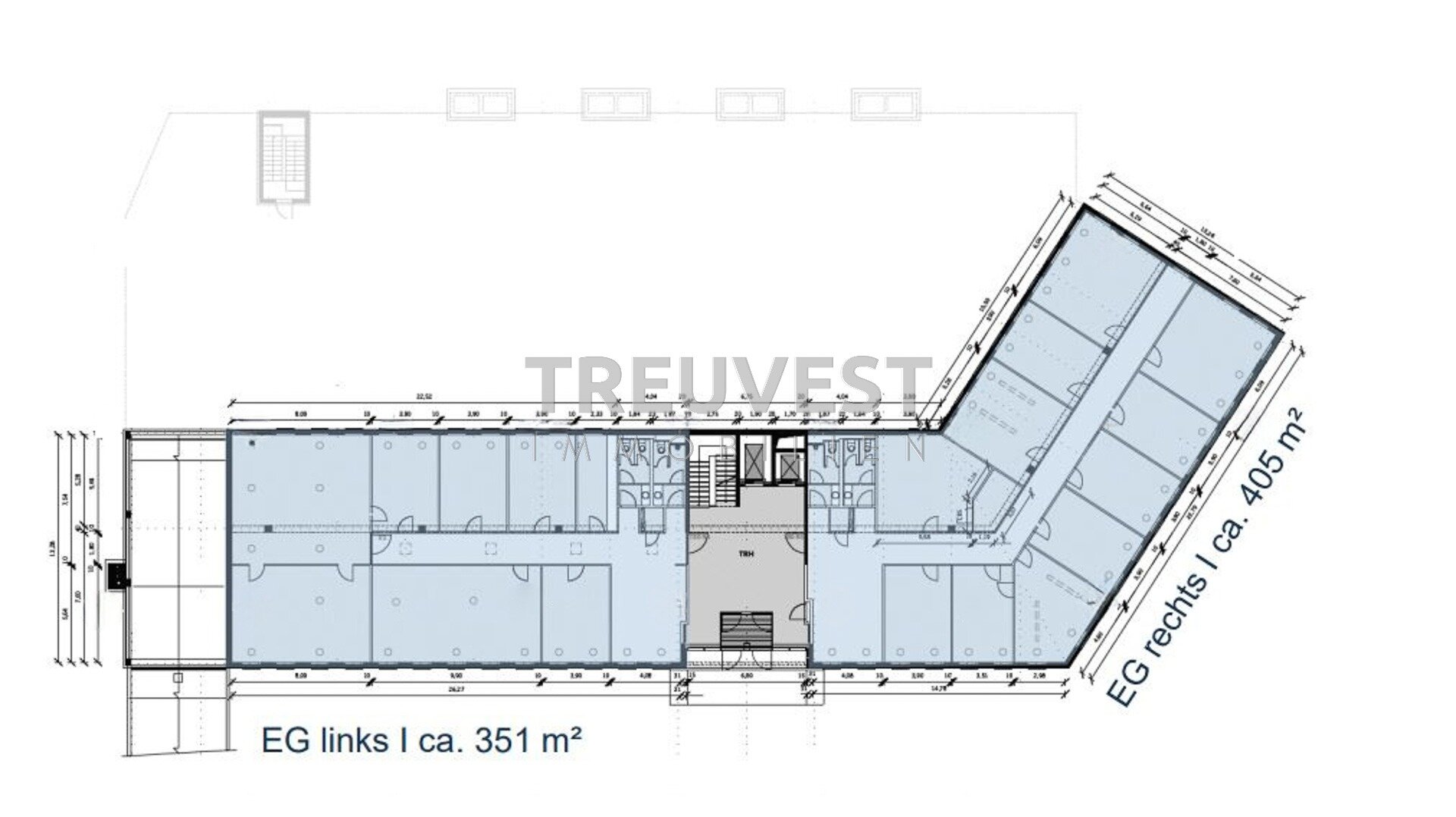 Bürofläche zur Miete provisionsfrei 13,50 € 756 m²<br/>Bürofläche ab 351 m²<br/>Teilbarkeit Ost Ratingen 40882