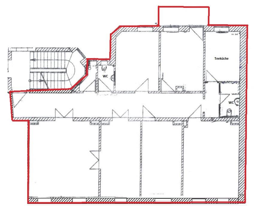 Bürofläche zur Miete provisionsfrei 14,50 € 6 Zimmer 189,5 m²<br/>Bürofläche ab 189,5 m²<br/>Teilbarkeit Löhrstraße 15 Zentrum - Nord Leipzig 04105