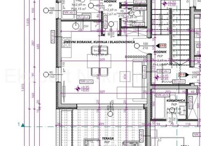 Wohnung zum Kauf 240.000 € 4 Zimmer 81 m² 4. Geschoss Seget