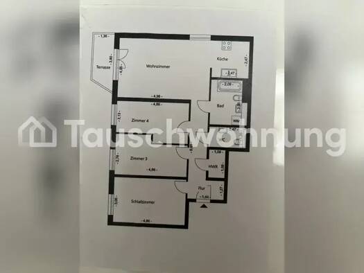 Wohnung zur Miete Tauschwohnung 935 € 4 Zimmer 93 m² EG Biesdorf Berlin 12683