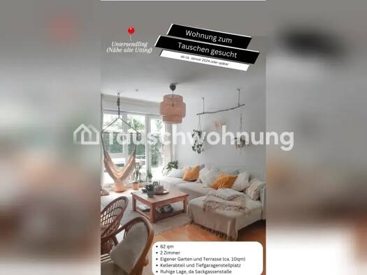 Wohnung zur Miete Tauschwohnung 1.000 € 2 Zimmer 62 m² EG Sendling München 81371