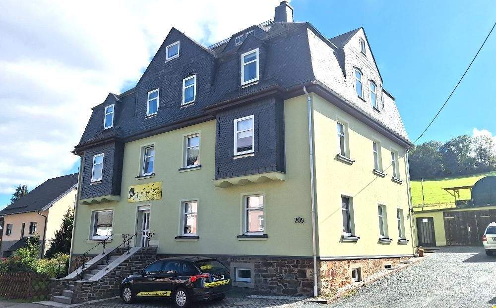 Immobilie in Gelenau/Erzgebirge - !Mehrfamilienhaus mit Ladenfläche in 09423 Gelenau - für Eigennutzer oder Anleger! - Bild 0