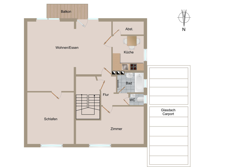 Wohnung zum Kauf als Kapitalanlage geeignet 284.000 € 3 Zimmer 98 m² Obergermaringen Germaringen 87656