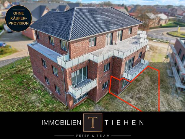 Wohnung zum Kauf - Neubau provisionsfrei 195.000 € 2 Zimmer 65 m² Esterwegen 26897