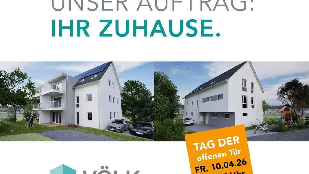 Wohnung zum Kauf - Erstbezug provisionsfrei 334.198 € 3 Zimmer 73,5 m² Dorfstraße 30 Bühl Burgrieden 88483