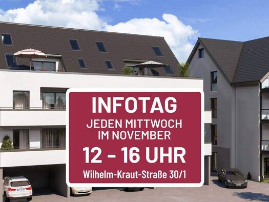 Wohnung zum Kauf - Erstbezug provisionsfrei 395.000 € 3 Zimmer 86,4 m² Wilhelm-Kraut-Straße 28 Balingen 72336
