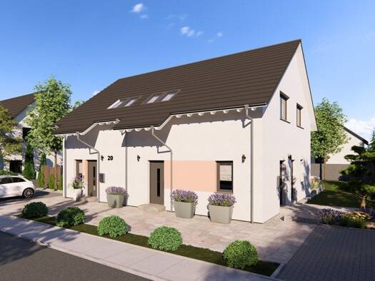 Doppelhaushälfte zum Kauf 239.890 € 4 Zimmer 131,2 m² 425 m² Grundstück Asmissen Extertal 32699