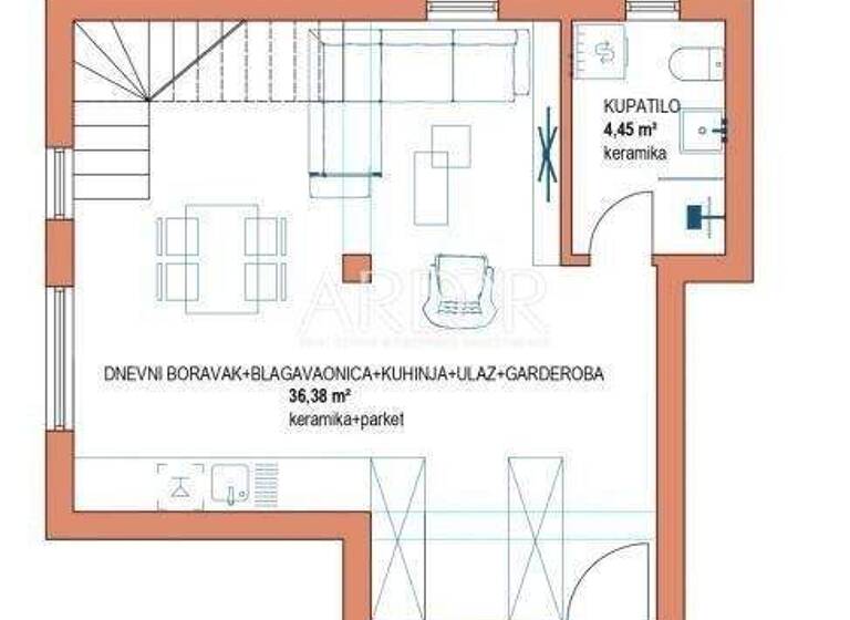 Wohnung zum Kauf 208.000 € 3 Zimmer 70 m² 2. Geschoss Viskovo Viskovo