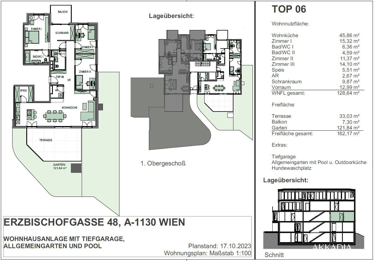 Wohnung zum Kauf 1.740.000 € 4 Zimmer 128,7 m²<br/>Wohnfläche 1.<br/>Geschoss Wien 1130