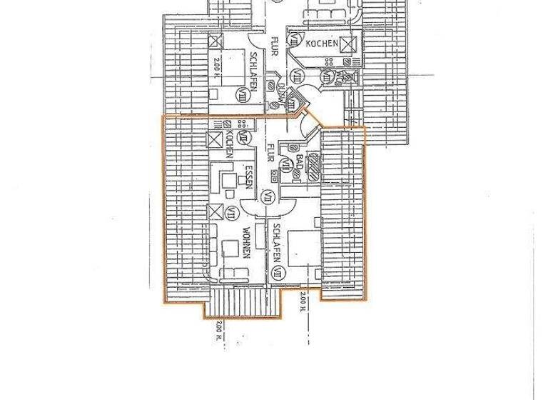 Wohnung zum Kauf 46.000 € 2 Zimmer 55,8 m² 3. Geschoss Großböhla Dahlen/ Großböhla 04774